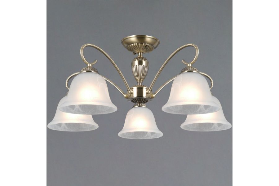 Люстра на штанге Illumico IL0696-5ASQ-25 AB AREZZO