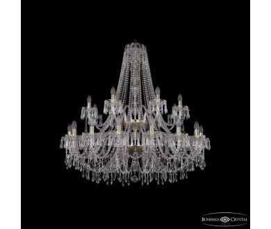 Подвесная люстра Bohemia Ivele Crystal 1403/20+10/400/2d G