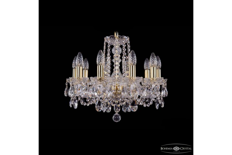 Подвесная люстра Bohemia Ivele Crystal 1402/10/160 G