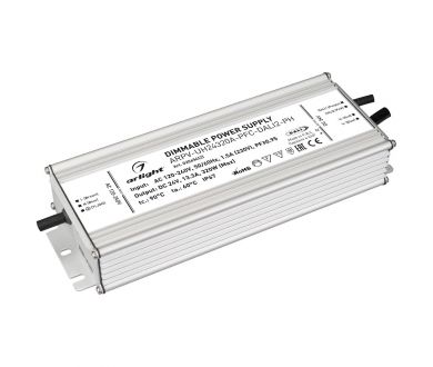 Блок питания Arlight ARPV-UH24320A-PFC-DALI2-PH (24V, 13.3A, 320W, IP67) 025654(2)