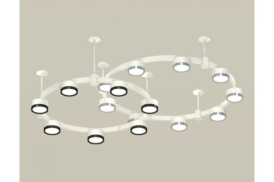 Комплект подвесного светильника Ambrella Light Techno Ring XR92211150 (A9221, A9226, C9241, C9236, N8118, N8113)