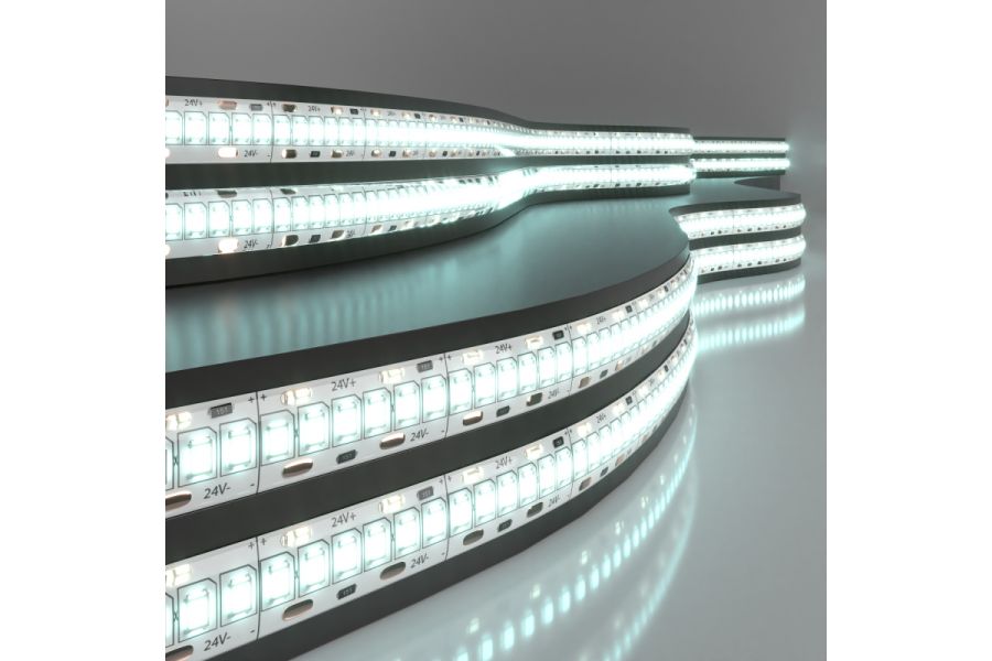 Светодиодная лента Elektrostandard 24V 16W 240Led 2835 IP65 холодный белый, 5м 4690389167607