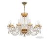 Подвесная люстра Bohemia Ivele Crystal 5402/10/300 G Amber/M-1H