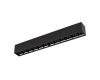 Трековый магнитный светильник Arlight MAG-LASER-45-L320-12W Day4000 (BK, 15 deg, 24V, DALI) 046525
