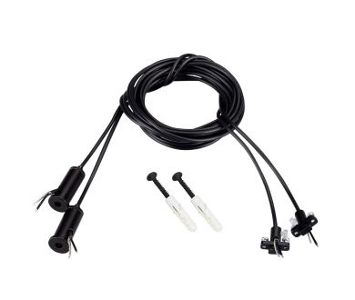 Подвес токопроводящий Arlight ARL-SL-LINE 2x2m Set Black 045800