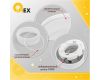 Уличный настенный светильник IMEX Wels IL.0014.0018-WH IP54