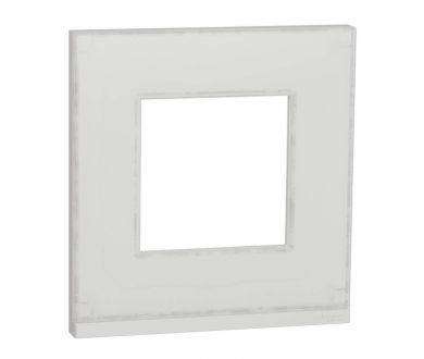 Рамка 1-постовая Schneider Electric Unica New NU600285