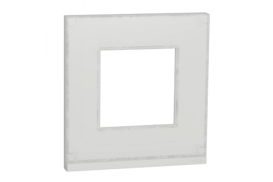 Рамка 1-постовая Schneider Electric Unica New NU600285