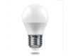 Лампа светодиодная Feron E27 7,5W 6400K шар матовый LB-1407 38076