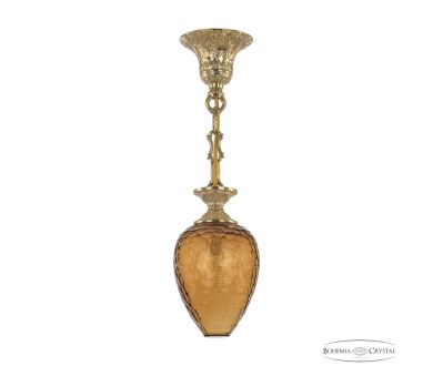 Подвесной светильник Bohemia Ivele Crystal 7003P/12 G Amber/H-1C
