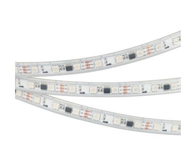 Светодиодная лента Arlight герметичная SPI-P-B60-12mm 12V RGB-PX3 (14.4W/m, IP66, 5060, 5m) 026365(3)