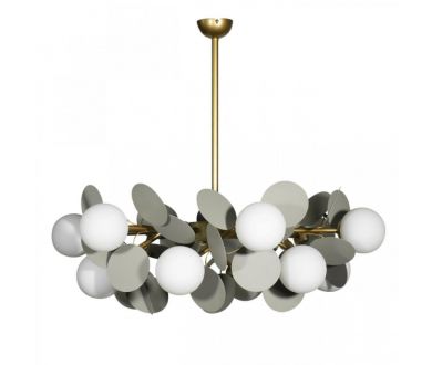 Люстра на штанге Loft IT Matisse 10008/12 Grey