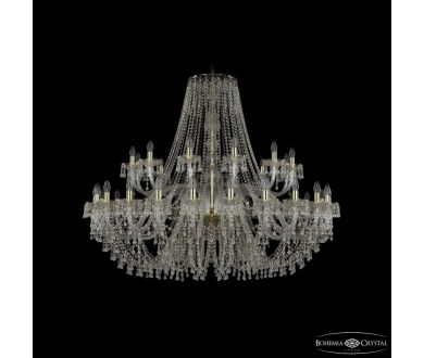 Подвесная люстра Bohemia Ivele Crystal 1410/24+12/530 G V0300