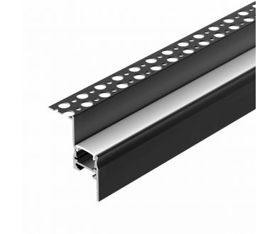 Алюминиевый профиль Arlight ARH-СEIL-S14-SHADOW-2000 BLACK 047183