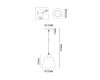 Подвесной светильник MyFar Tina MR1340-1P