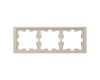 Рамка 3-постовая Schneider Electric Merten D-Life MTN4030-6533