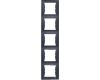 Рамка 5-постовая вертикальная Schneider Electric Sedna SDN5801570
