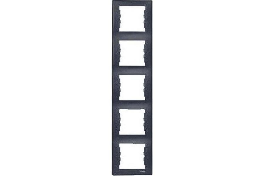 Рамка 5-постовая вертикальная Schneider Electric Sedna SDN5801570
