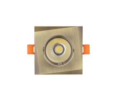 Встраиваемый светильник Lumina Deco Dalston LDC F115 GR+BR