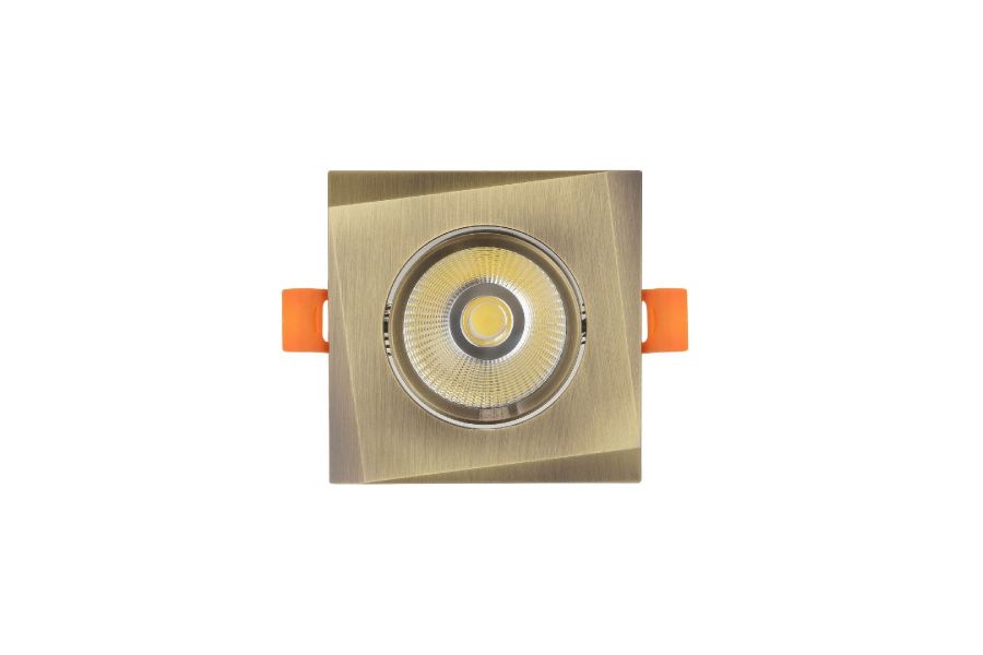 Встраиваемый светильник Lumina Deco Dalston LDC F115 GR+BR
