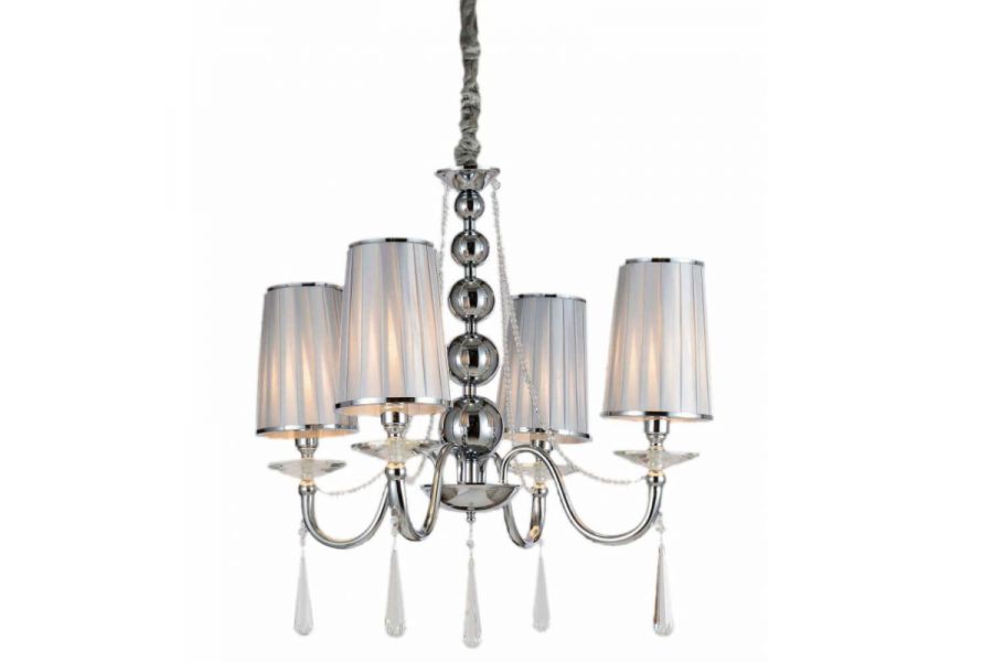 Подвесная люстра Lumina Deco Fabione LDP 1200-4 CHR