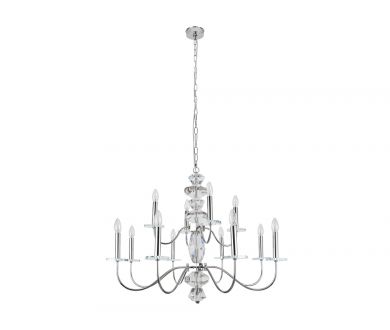 Подвесная люстра Newport Vanessa 3878+4/С nickel М0070882