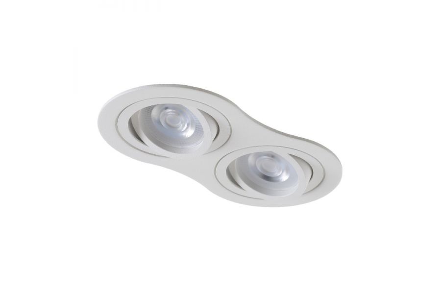 Встраиваемый светильник Crystal Lux CLT 001С2 WH