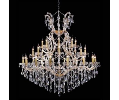 Подвесная люстра Crystal Lux Hollywood SP16+8+8 Gold