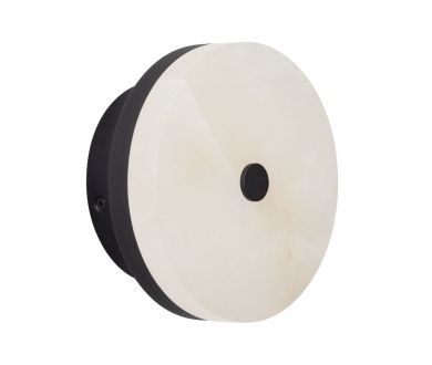 Настенный светильник Arlight SP-MENTA-WALL-R165-12W Warm2700 (BK, 130 deg, 230V) (IP20, Мрамор) 061700