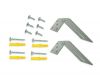 Уголок регулируемый для закладных профилей 2шт Ambrella Light Track System GL1075