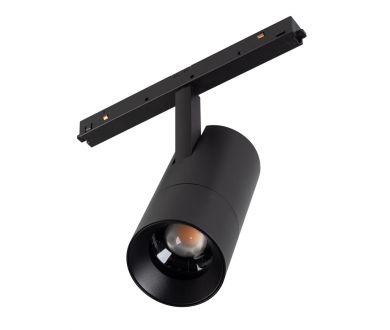 Трековый магнитный светильник ArlightMAG-ORIENT-SPOT-ZOOM-R65-15W Warm3000 (BK, 20-60 deg, 48V) (IP20 Металл) 038373(1)