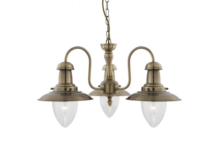 Подвесная люстра Arte Lamp Fisherman A5518LM-3AB