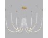 Подвесная люстра Odeon Light Monella 6639/70L