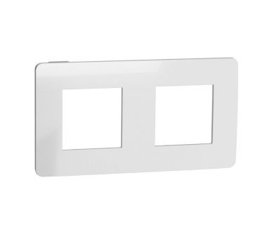 Рамка 2-постовая Schneider Electric Unica New NU280456