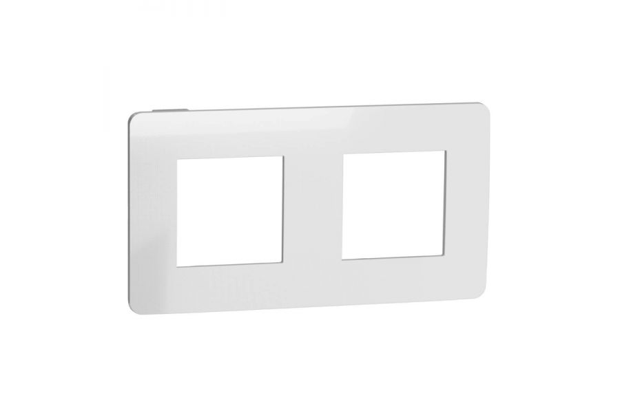 Рамка 2-постовая Schneider Electric Unica New NU280456