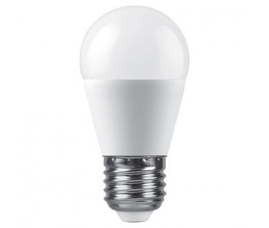 Лампа светодиодная Feron LB-990 шар матовый E27 15W 175-265V 4000K 52077