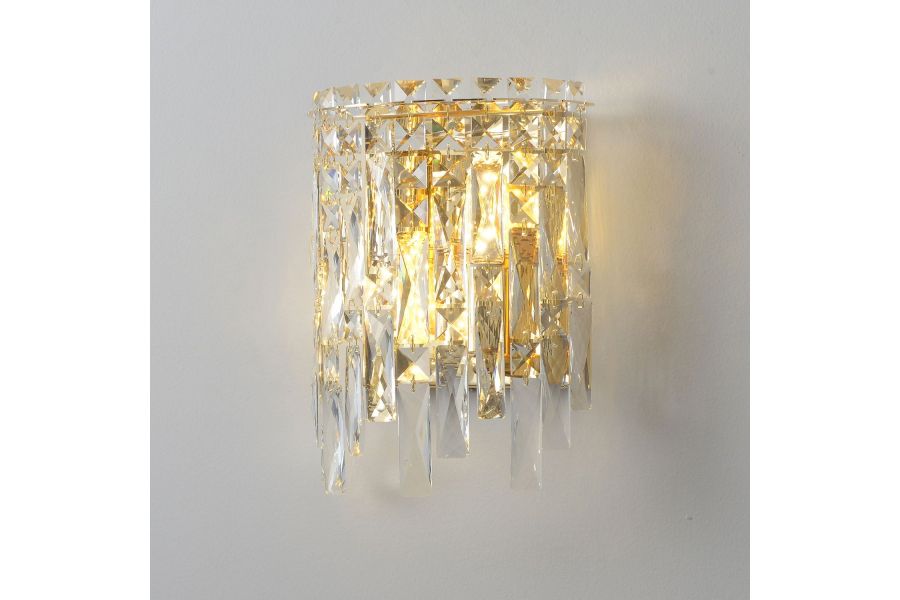 Настенный светильник Crystal Lux ABRIL AP2 GOLD