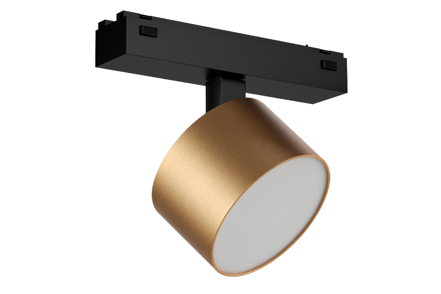 Трековый магнитный светильник iLedex Vision 4825-047-D90-10W-110DG-4000K-SGD