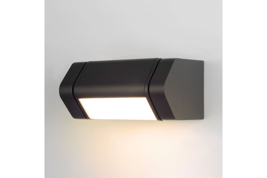 Уличный настенный светильник Elektrostandard DORS 35163/D черный 4690389219306 a072077