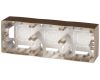 Коробка наклад. монтажа 3 поста Эра 12-6103-13 бронза Б0043187