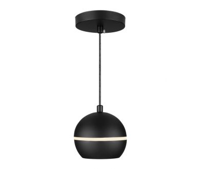 Подвесной светодиодный светильник Elektrostandard DLS023 9W 4200K черный 4690389149122