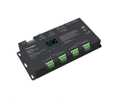 Декодер Arlight Smart-DMX-SUF (12-24V, 12x5A, XLR3, RJ45) 033768