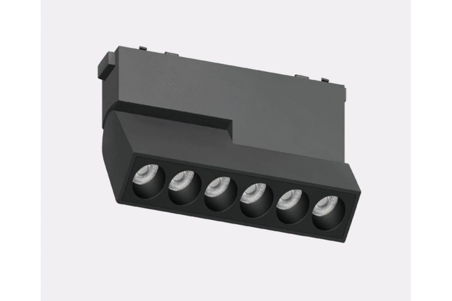 Трековый магнитный светильник Italline Kreator IT09-9014 black 3000K