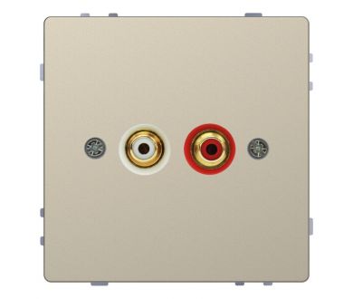 Аудиорозетка Schneider Electric Merten D-Life MTN4350-6033