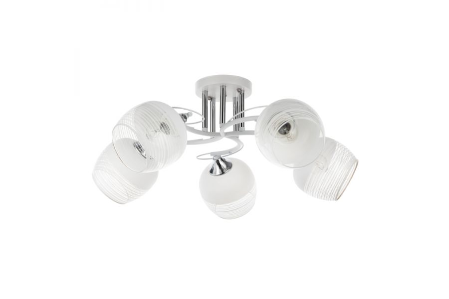 Потолочная люстра Arte Lamp Atria A4121PL-5WH