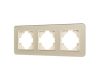 Рамка на 3 поста стеклянная Arlight FRM-OMALI-SFGS-3-GD 049715