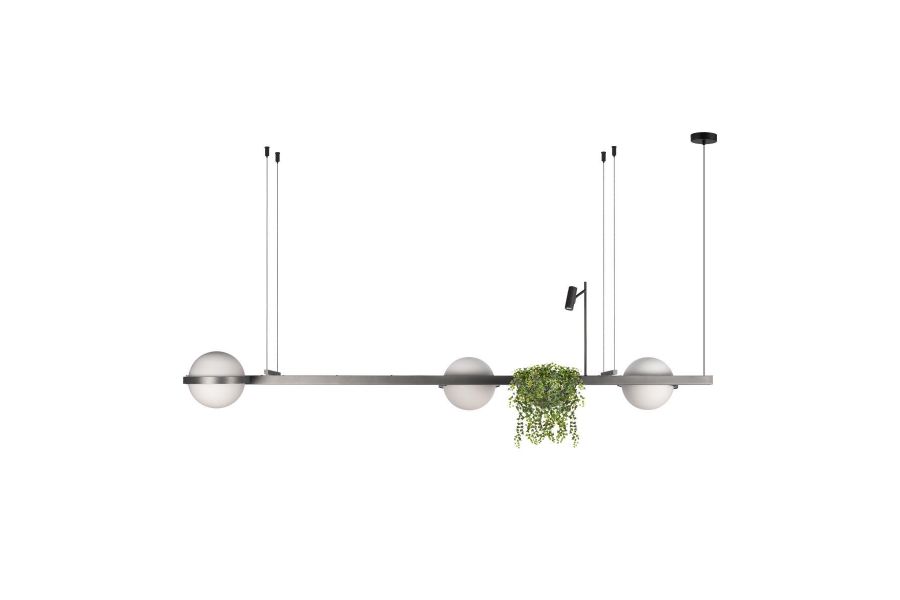 Подвесная люстра Loft IT Jardin 10121/C Dark grey