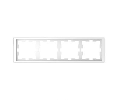 Рамка 4-постовая Schneider Electric Merten D-Life MTN4040-6535