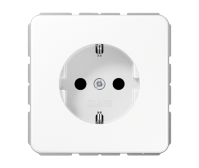 Розетка штепсельная Schuko Jung CD1520KIWW