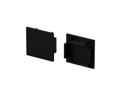 Комплект заглушек для профиля 25×22 2шт Maytoni Led Strip ALM-2522-B-EC 642066
